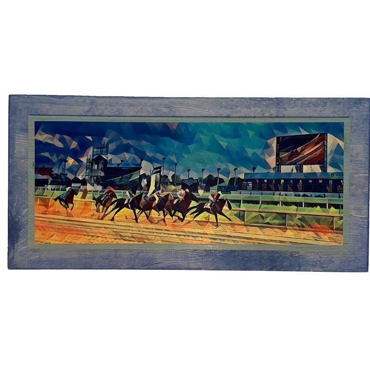 Og de er Off Derby Deco Wooden Art for engroshandel hos Layne Wilson