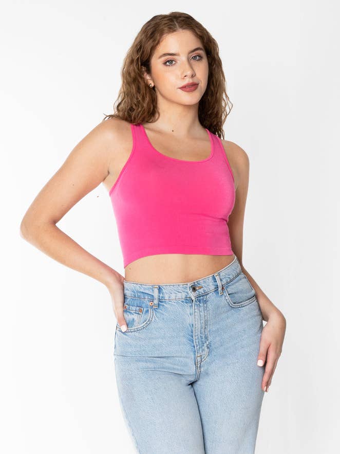 C'est Moi Clothing Co - Wholesale Tank Top - Women's - Bamboo Crop Tank Top- CEBT11055