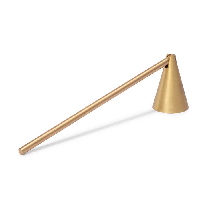 Brass Candle Snuffer, Matte Gold for wholesale by SKEEM