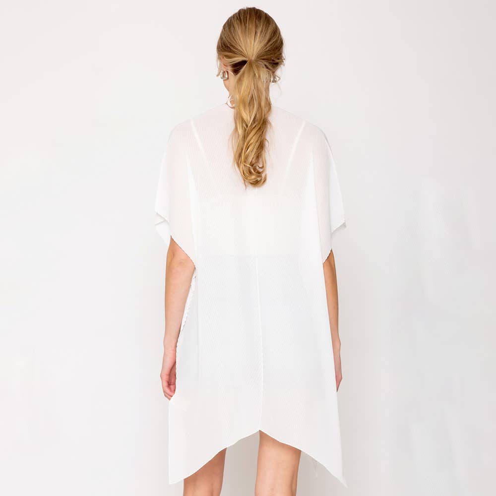 Sensibling Corp. - Wholesale Poncho - Women's - Solid Chiffon Ruana Poncho22