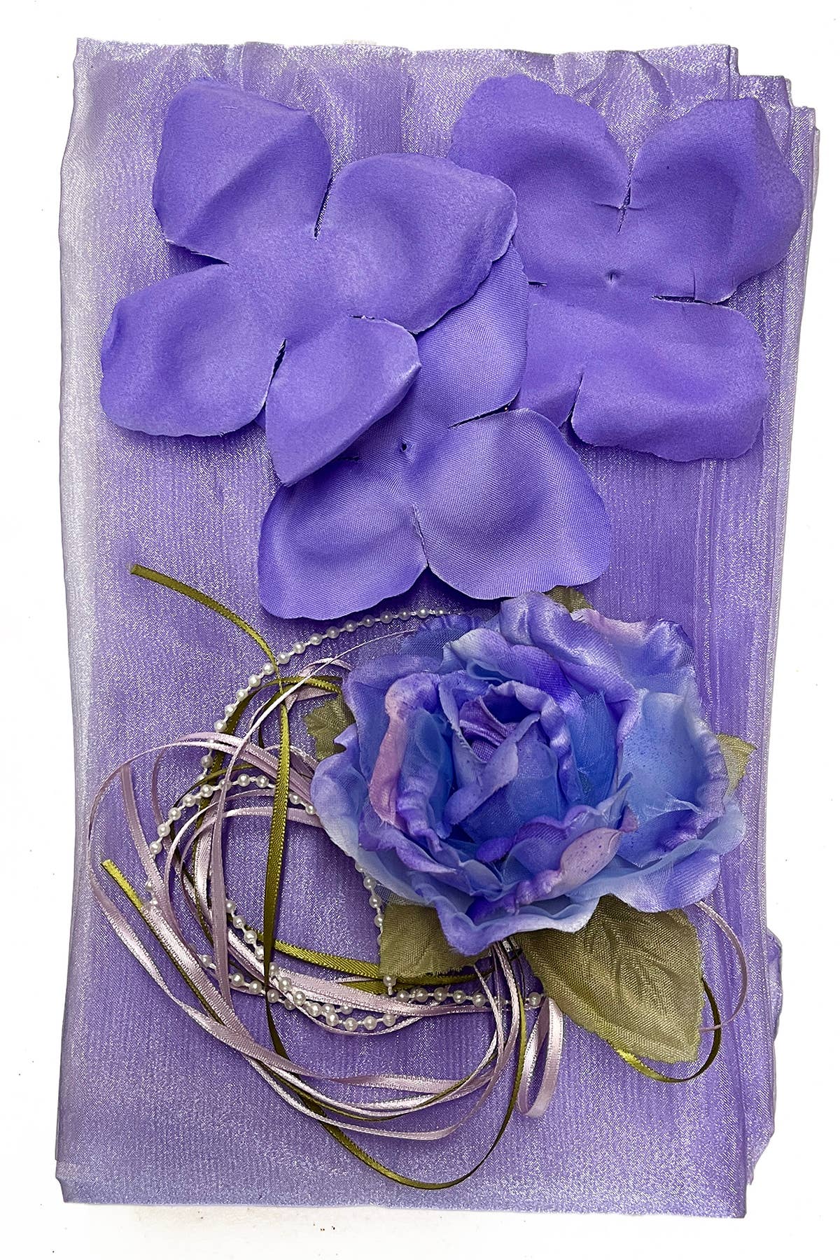 Kid's Dream - Wholesale Dress - Baby - Satin Flower Petal Baby Dress with Organza Sash21