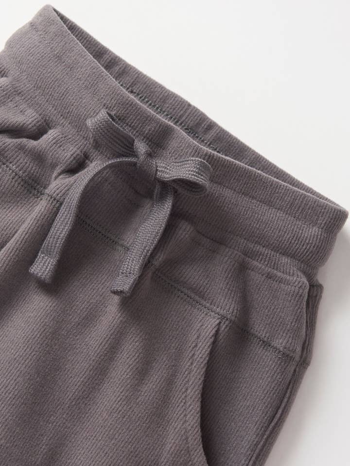 Little Bipsy - Wholesale Lounge Sweatpants/Joggers - Kids - Ribbed Jogger - Graphite4