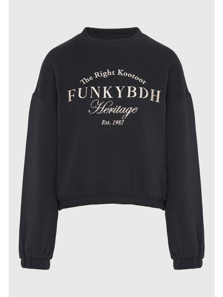 Funky Buddha - Wholesale Sweatshirt - Women's - Ladies Crew Neck Sweater4