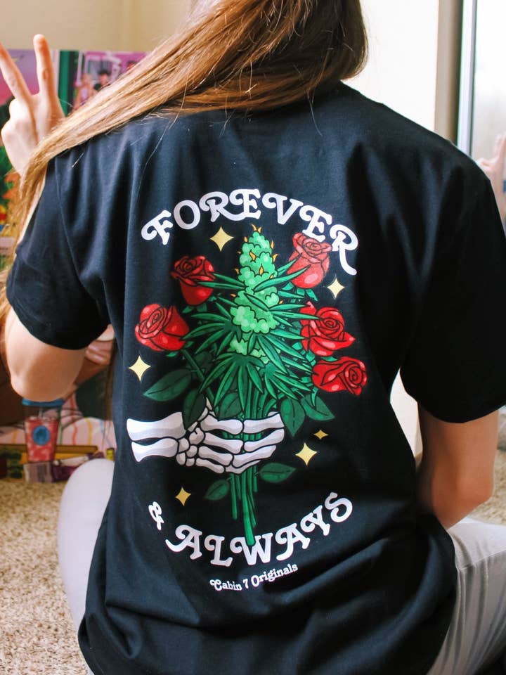Maglietta Per Sempre & Per Sempre per la vendita all'ingrosso da parte di Cabin 7 Originals