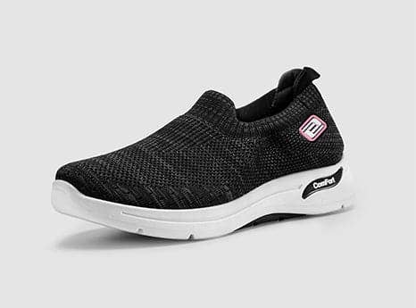 FitVille - Wholesale Slip On Sneakers - Women's - FitVille Women's Lightweight Breathable Slip-on Sock Walking Sneakers2