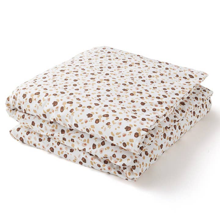 Capa de edredão para bebé LEOPARDO por atacado de Cocoeko