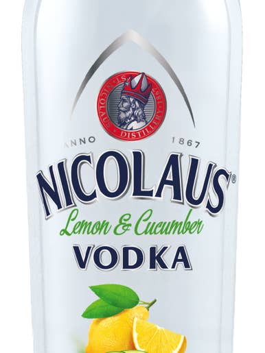 St. Nicolaus Lemon and Cucumber Vodka (700ml) for wholesale by Skull X/ Skinny Witch