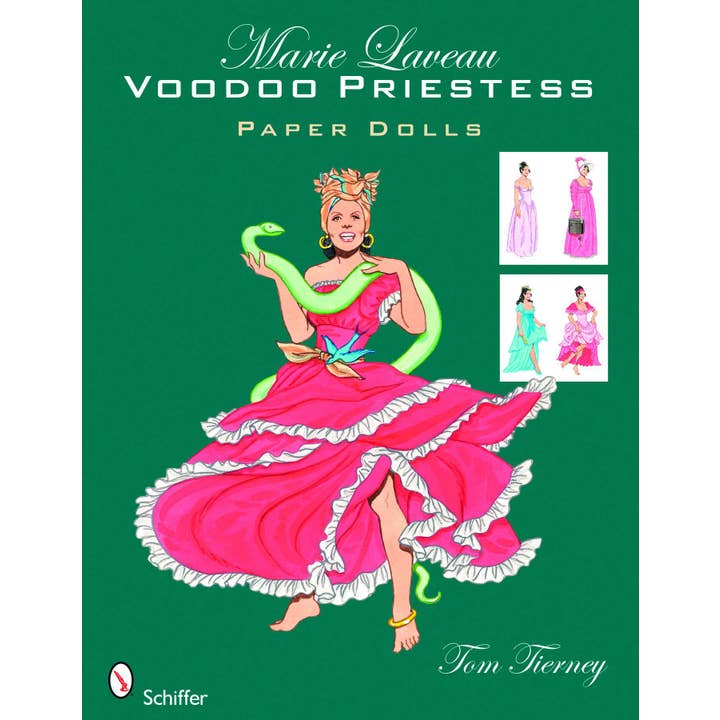 Schiffer Publishing - Wholesale Fantasy - Marie Laveau: Voodoo Priestess Paper Dolls