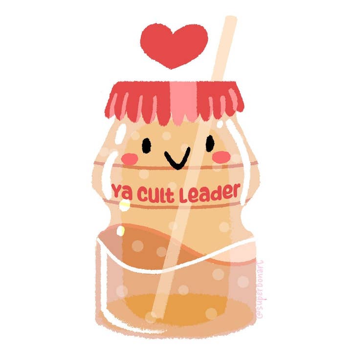 Autocolante de Vinil - Ya Cult Leader por atacado de Kayan Pepper Co.