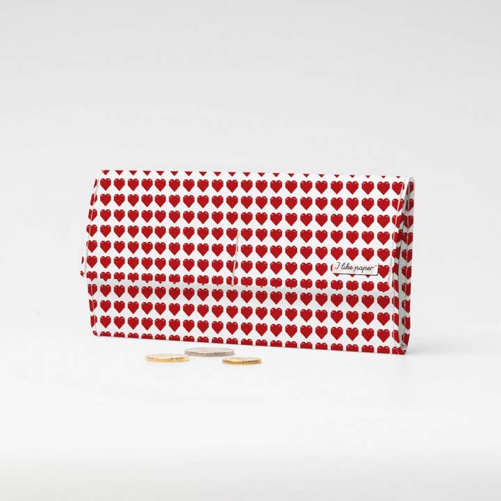 FLIRTENDE ANGREB Tyvek® Pappwallet XL/Clutch Wallet for engroshandel hos I Like Paper