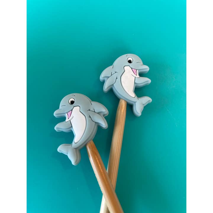 Comma Craft Co - Wholesale Knitting/Crochet Supplies - Kawaii Dolphins Ocean Animals Sea Creatures Knit Gifts