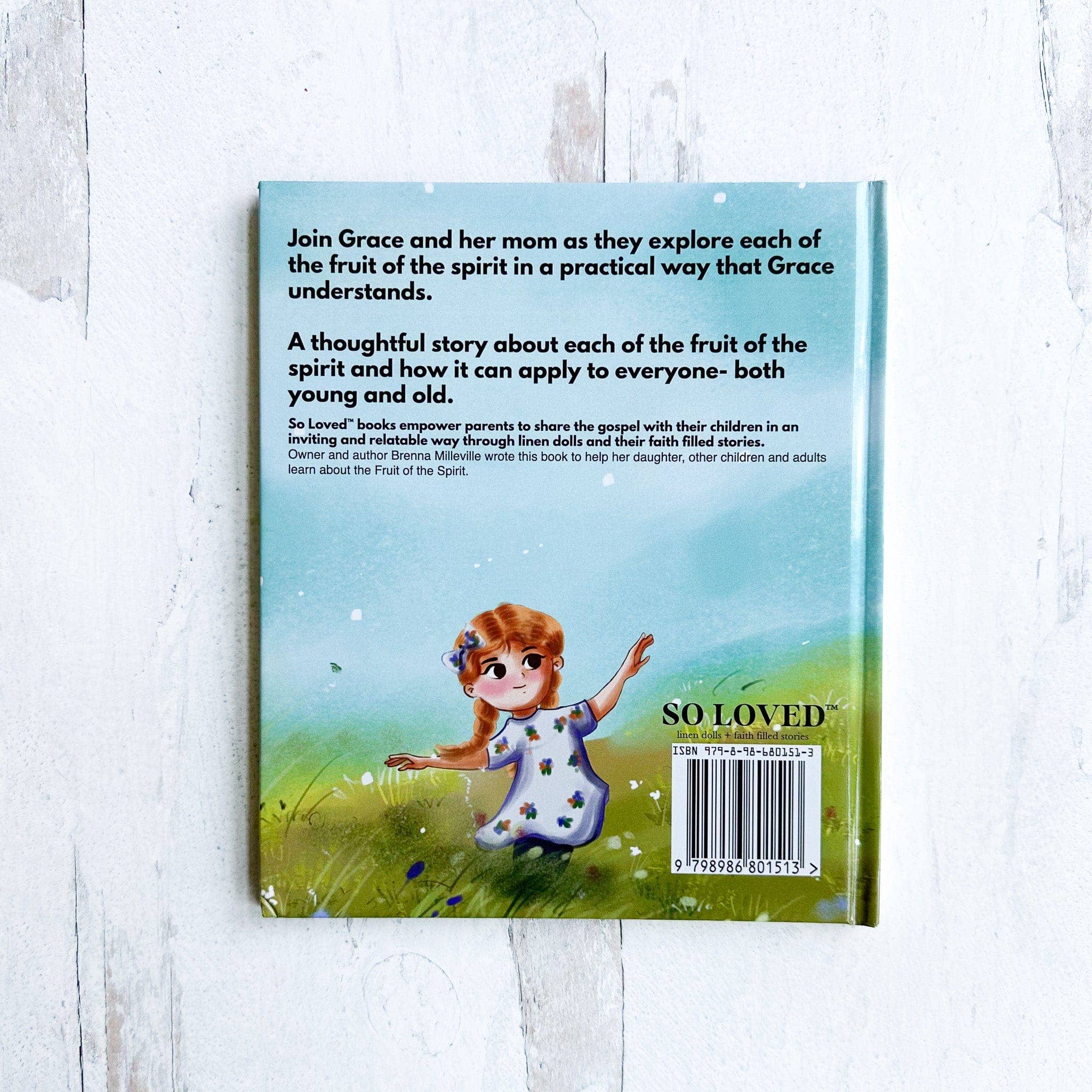 EllyandGrace - Vente Poupée – enfant - Ensemble de livres sur la foi, la grâce, l'espoir, une poupée en lin et un livre chrétien15