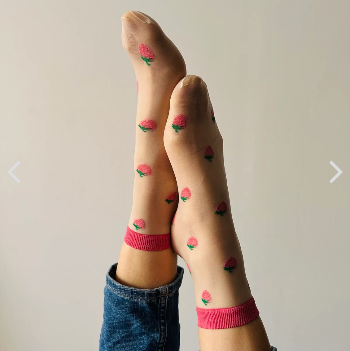 sockette - Vendita all'ingrosso Calzini - Donna - Clémence - Calzini fantasia donna rosa LAMPONI1