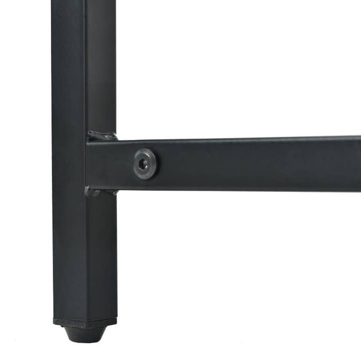 39F Inc. - Wholesale Free Standing Shelf - 5-Tier Black Corner Shelf with LED Light and USB Plug16