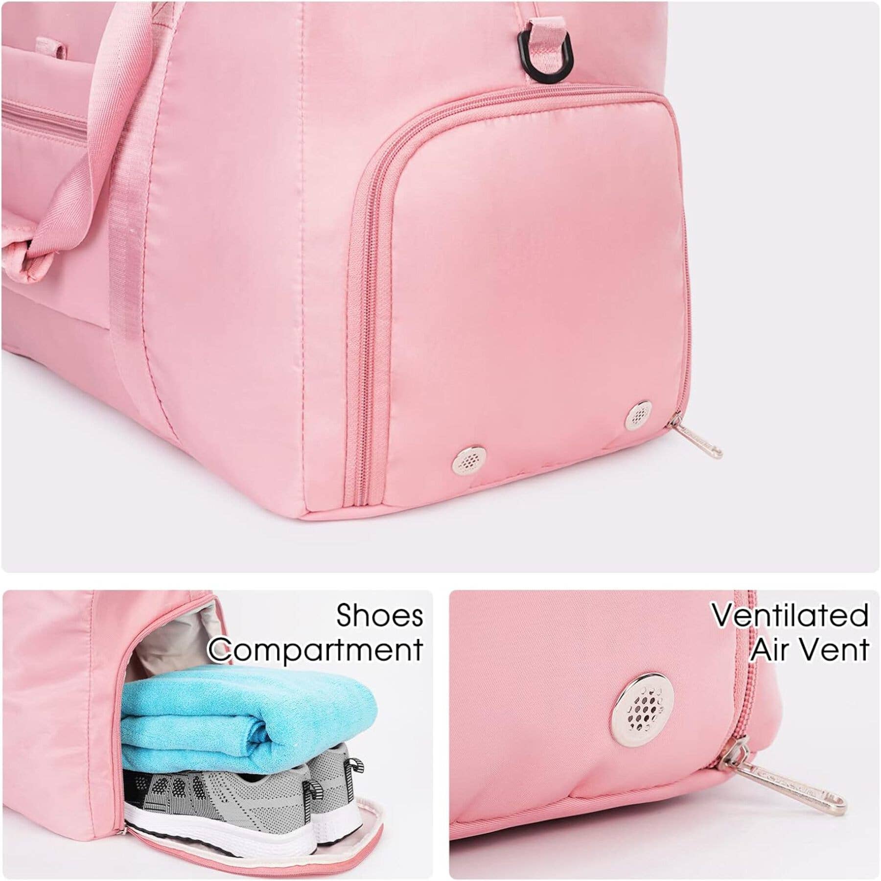 wandf – Großhandel Weekender-Tasche – Damen – Ceneda 20" Sporttasche mit Nassfach und Schuhfach40