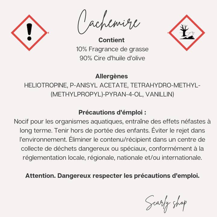 Scarly Shop - Wholesale Jar/Filled Candle - Candle - Cashmere1