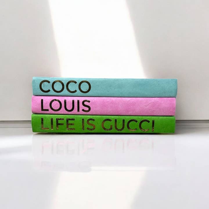 Coco, Louis, Lig Comic Vol.s in Robin's Egg & Bright Green for wholesale by E. Lawrence, Ltd.