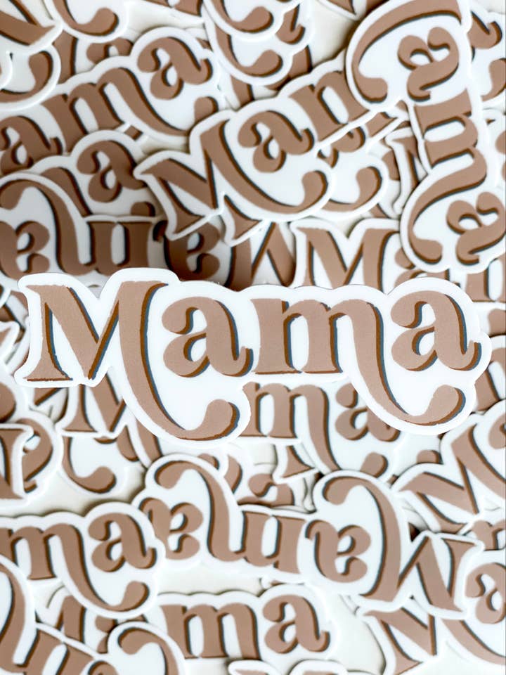Mama Sticker | Mom Sticker voor wholesale door Detty Designs