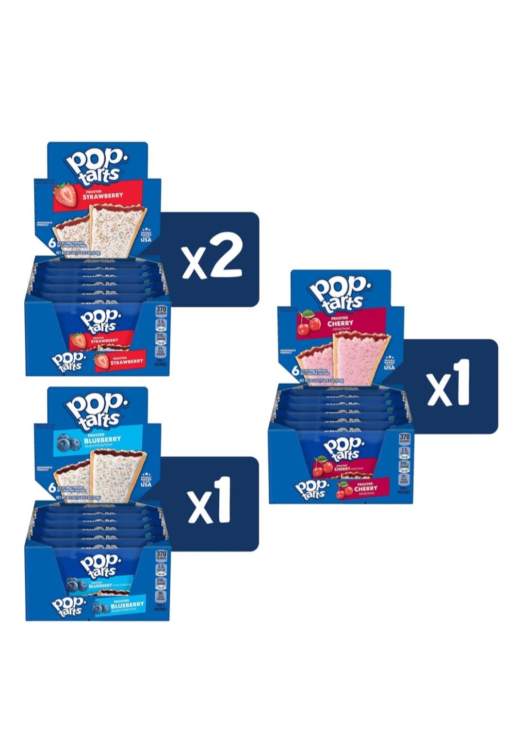 Majestic Wholesale - Wholesale Snack Bar - Pop-Tarts Frosted Variety Pack, 48 ct.1