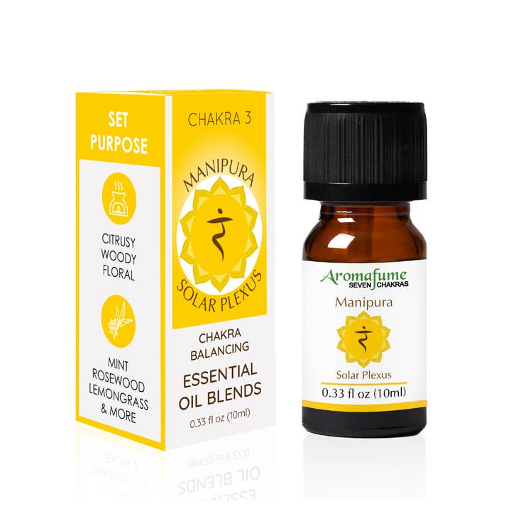 3rd Chakra - Solar Plexus - Manipura Essential Oil Diffuser for wholesale by Aromafume