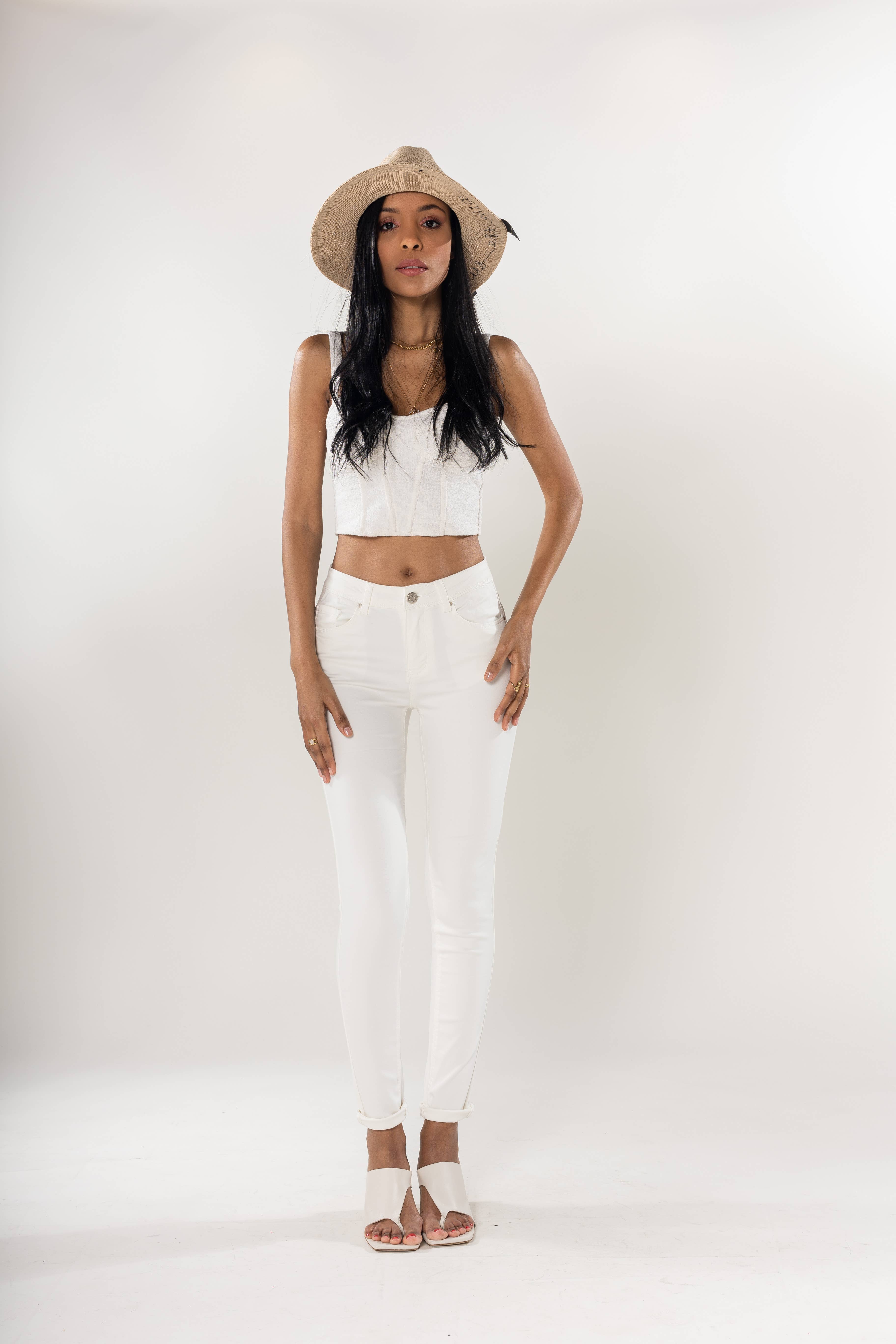 Nina Carter - Wholesale Jeans - Women's - Skinny Push Up Comfortable High Waist Super Stretch P10620