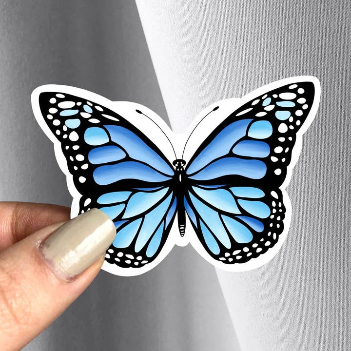 Butterfly Sticker for wholesale by The Grey Palette