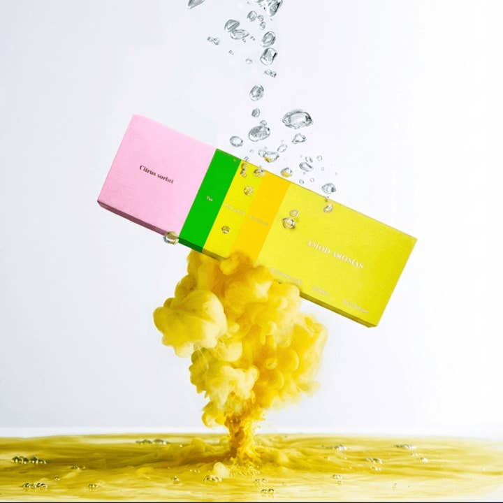 Citrus Sorbet - Incense + burner gift set for wholesale by Amod aromas