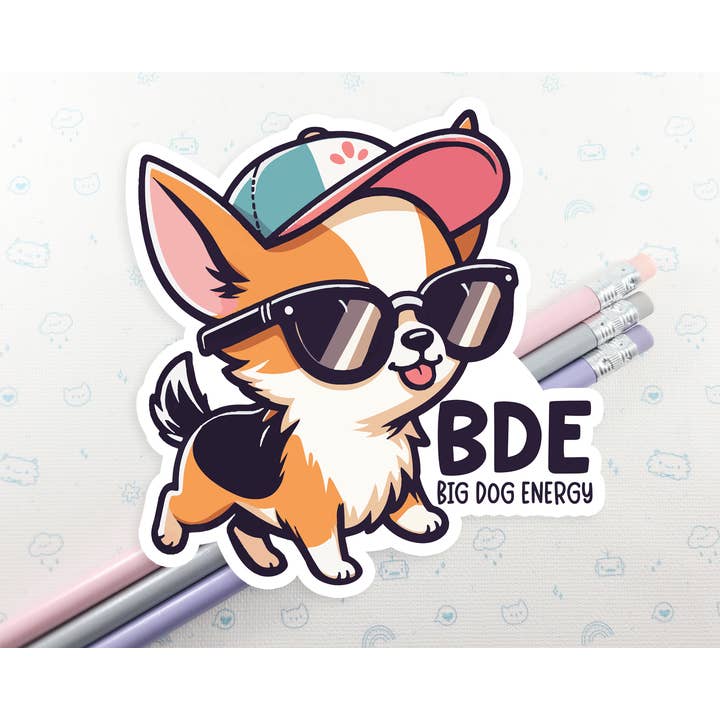 Chihuahua BDE Sticker for wholesale by FunUsual Suspects