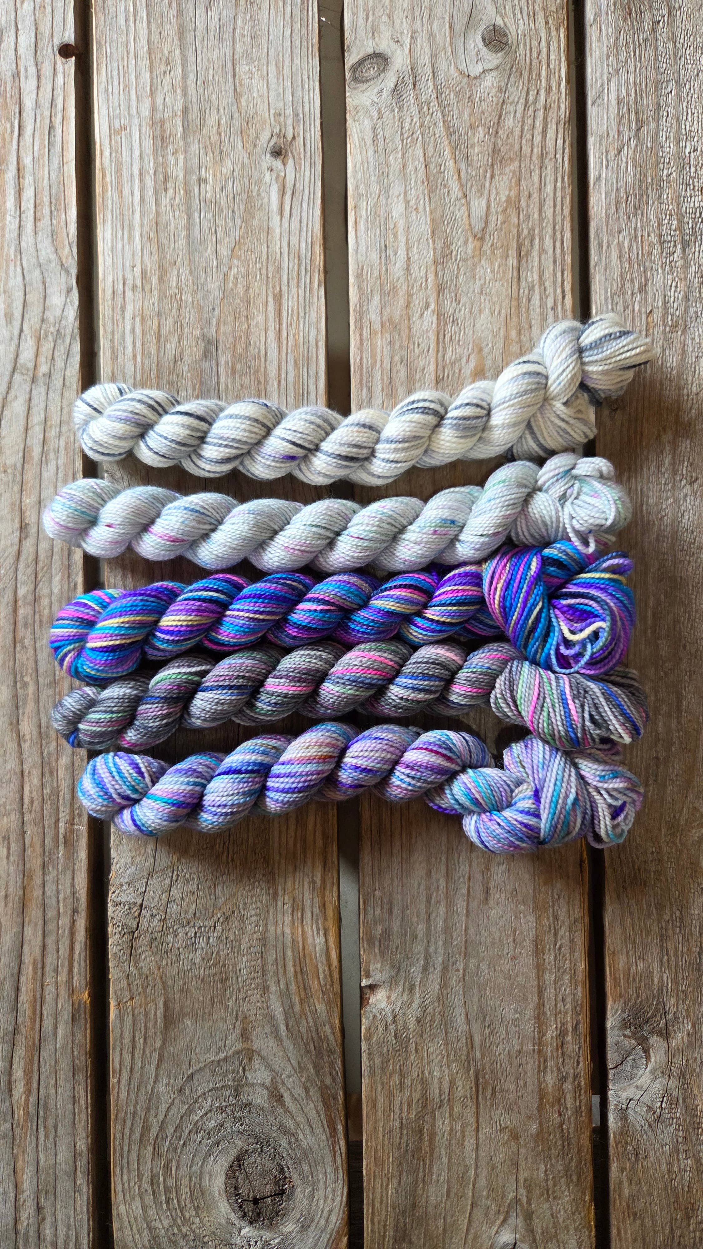 Koigu Wool Designs - Wholesale Yarn - Wibbly-Wobbly Scarf Mini Skein Sets (LYS DAY 2026)25