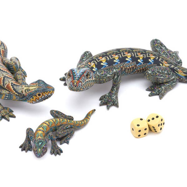 Jon Stuart Anderson Lizard Family for wholesale by Jon Stuart Anderson Artworks