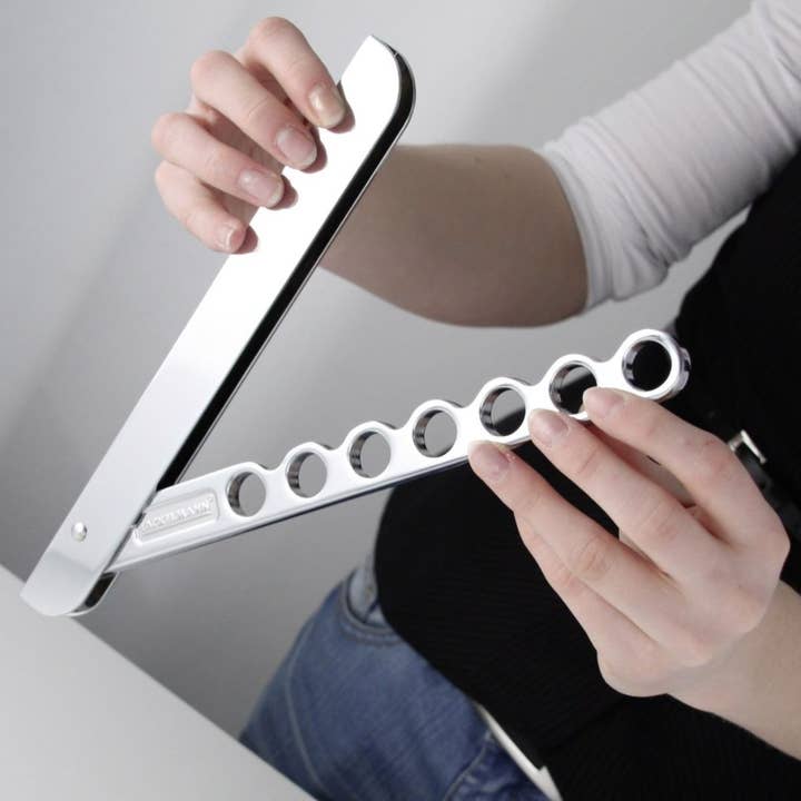 Zenker – wholesale Väggkrok – Grå vikbar krok Fackelmann Tecno