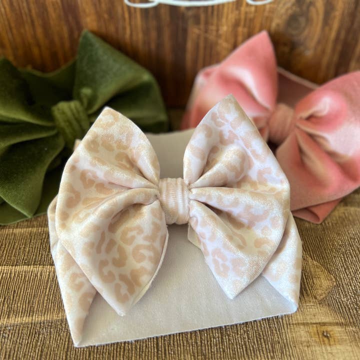 Velvet Headwrap for wholesale by Hey Little Little