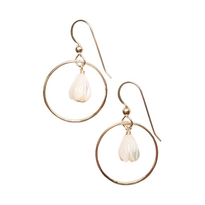 Pīkake Manini Hoops for wholesale by Lahaʻole Designs