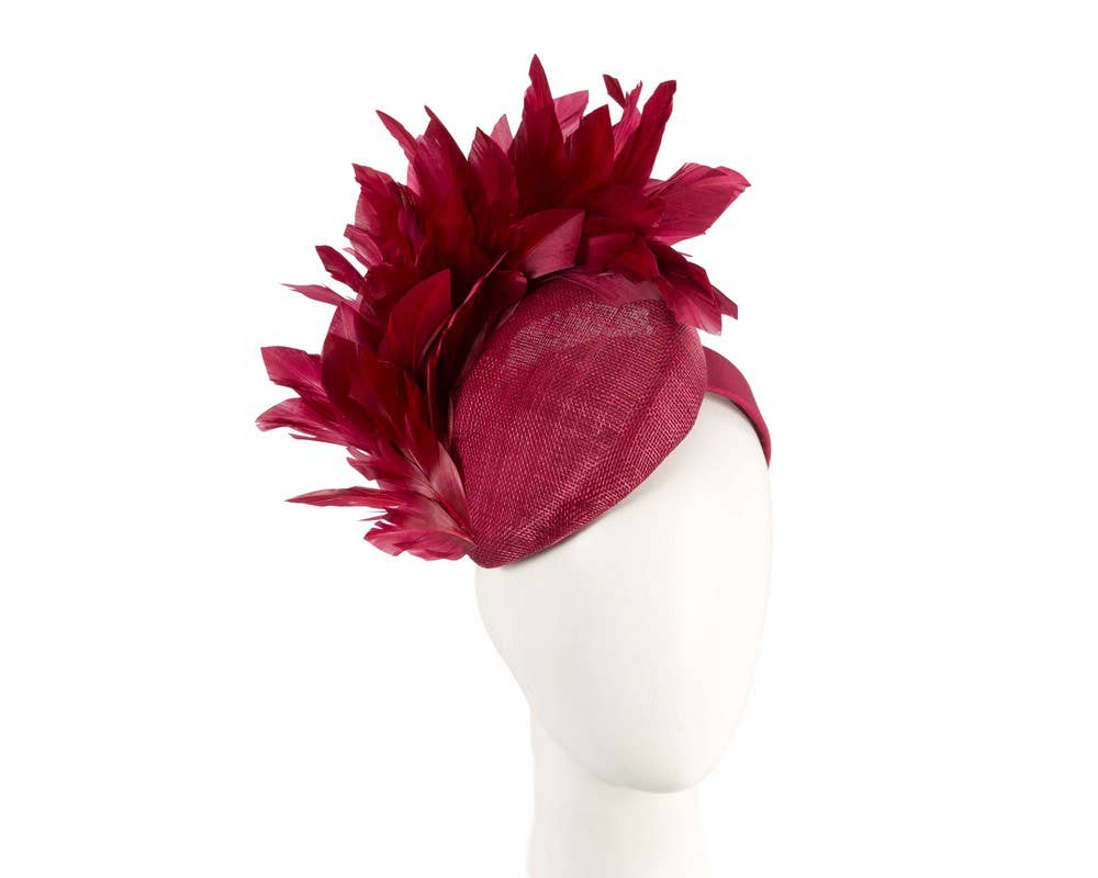 Max Alexander by Cupids Millinery Melbourne - Wholesale Fascinator Hat - Women's - Spring racing pillbox with feathers by Fillies Collection12