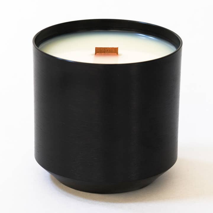 Bougie de 10 onces - Vase noir pour la vente par Men and Sons