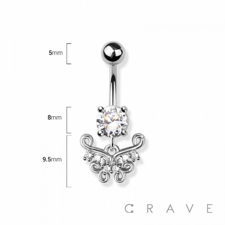 CRAVE - Wholesale Belly Ring - 316L SURGICAL STEEL NAVEL BELLY RING3