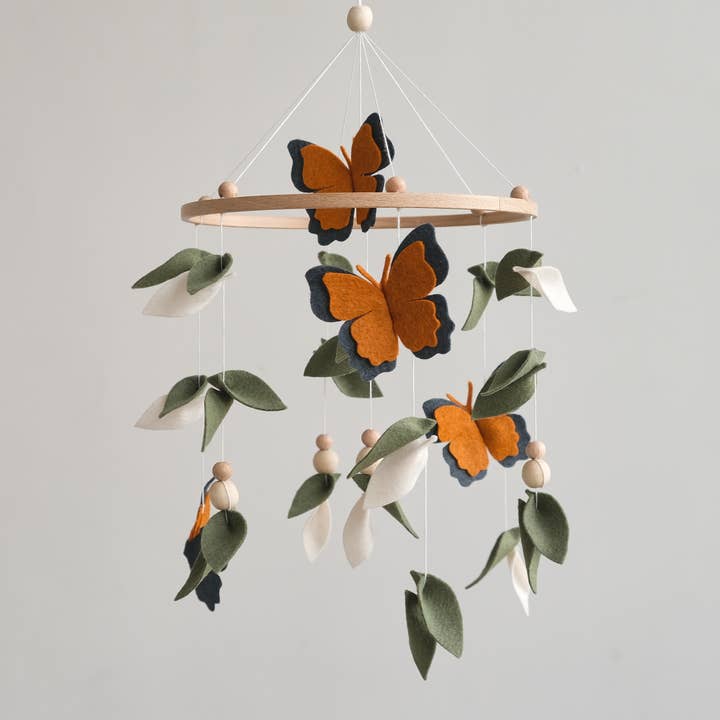 ChilDreams – wholesale Baby mobile – Butterfly Baby Mobile - Monarch Butterfly Crib Mobile
