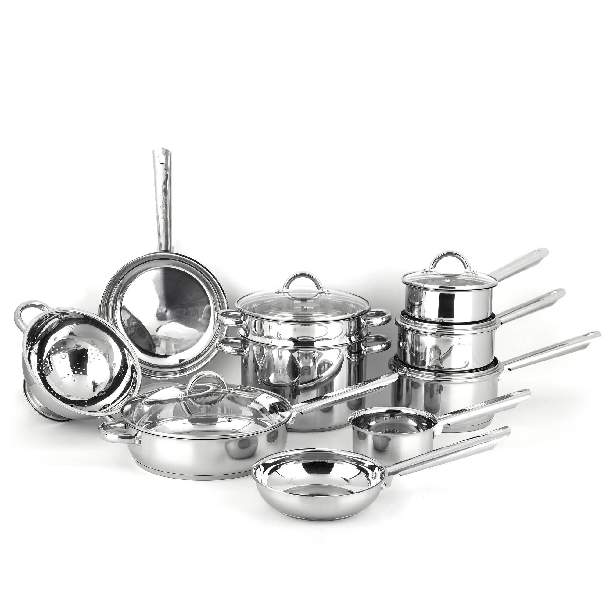 Jean Patrique Cookware - Wholesale Cookware Set - Professional Cookware Set - 15 Piece15