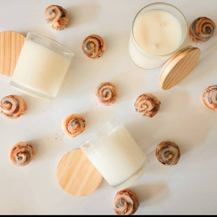 Cinnamon Buns for wholesale by LJcandlesshop