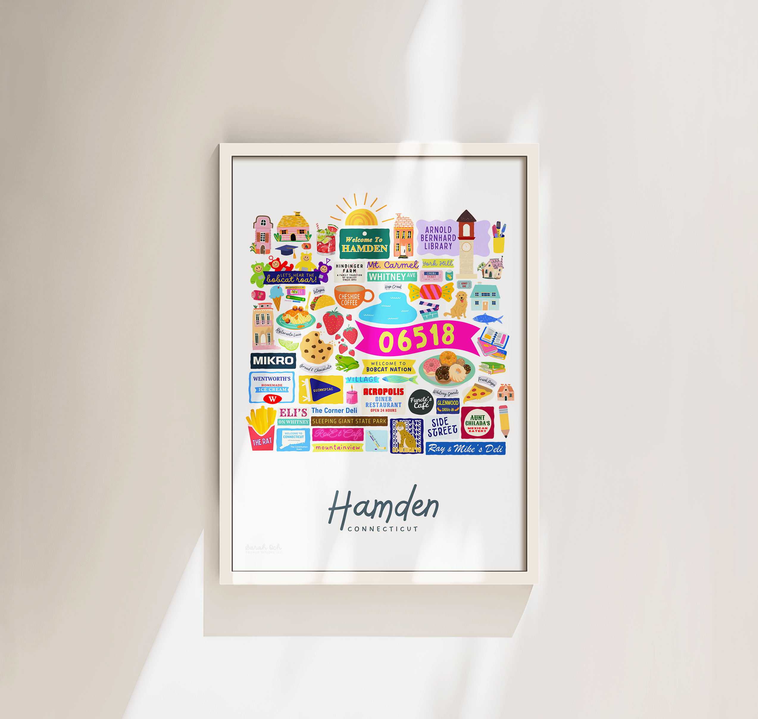 SochCo Designs - Vente Affiche d'art - Hamden, CT0