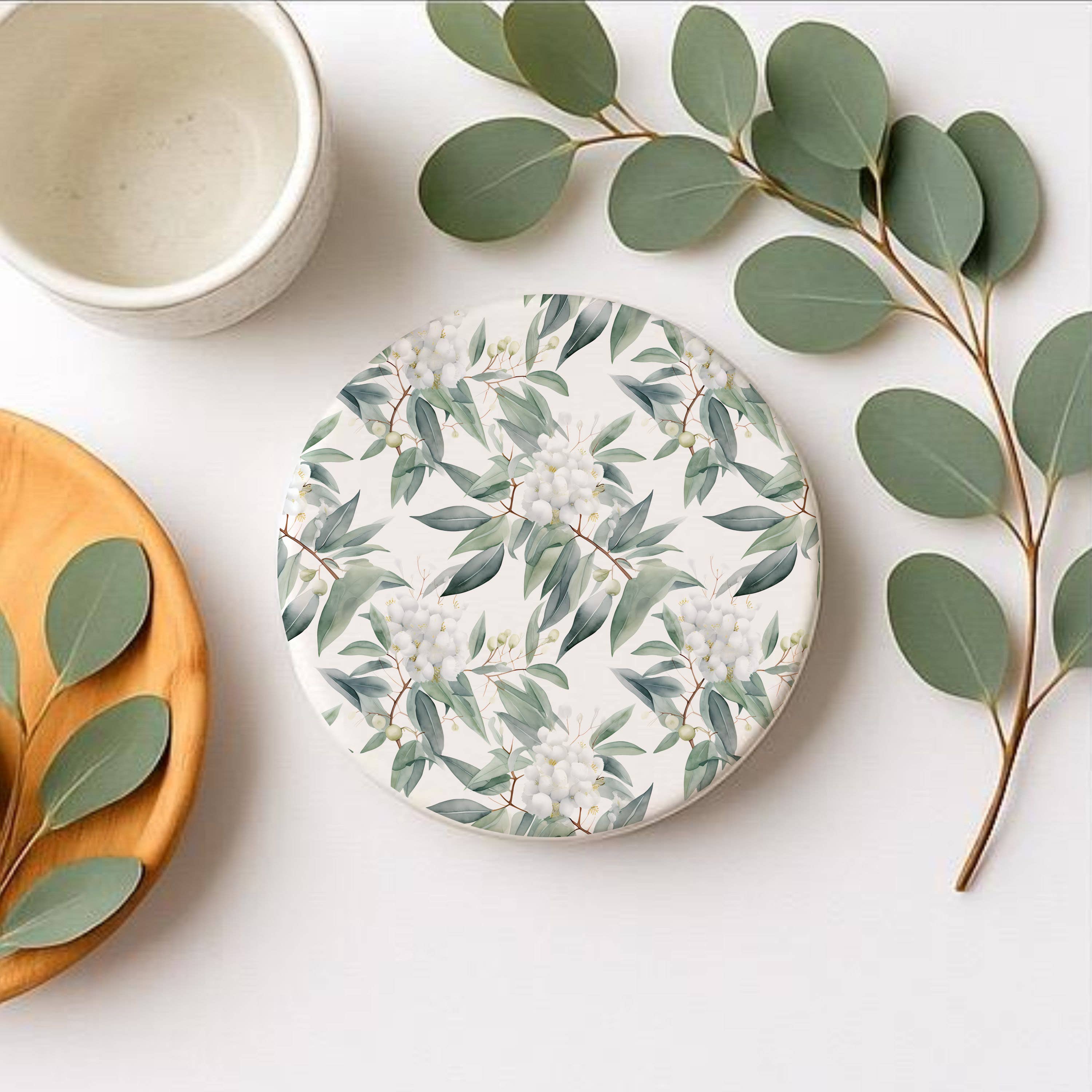 Gia Roma - Wholesale Decorative Tabletop Object - Blue Country Coaster Elegant Grandmillennial Blue Home Decor27