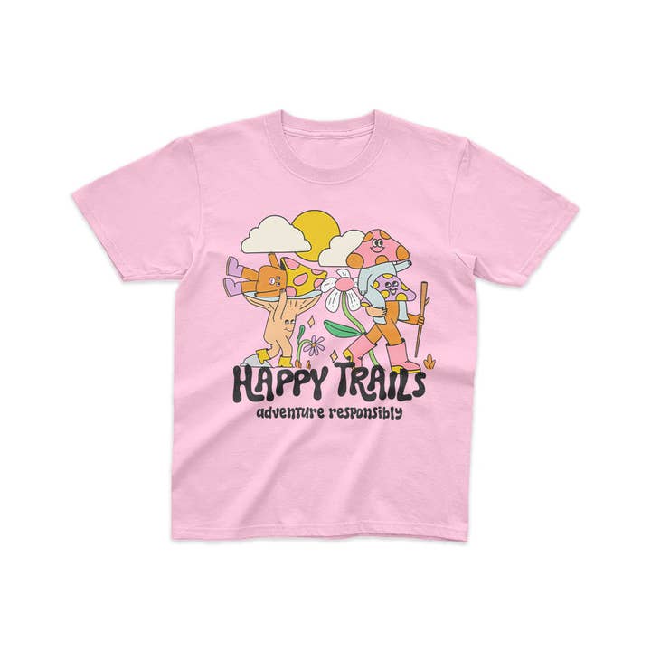Of These Mountains - Vente T-shirt sérigraphié – enfant - T-shirt Happy Trails pour tout-petit1