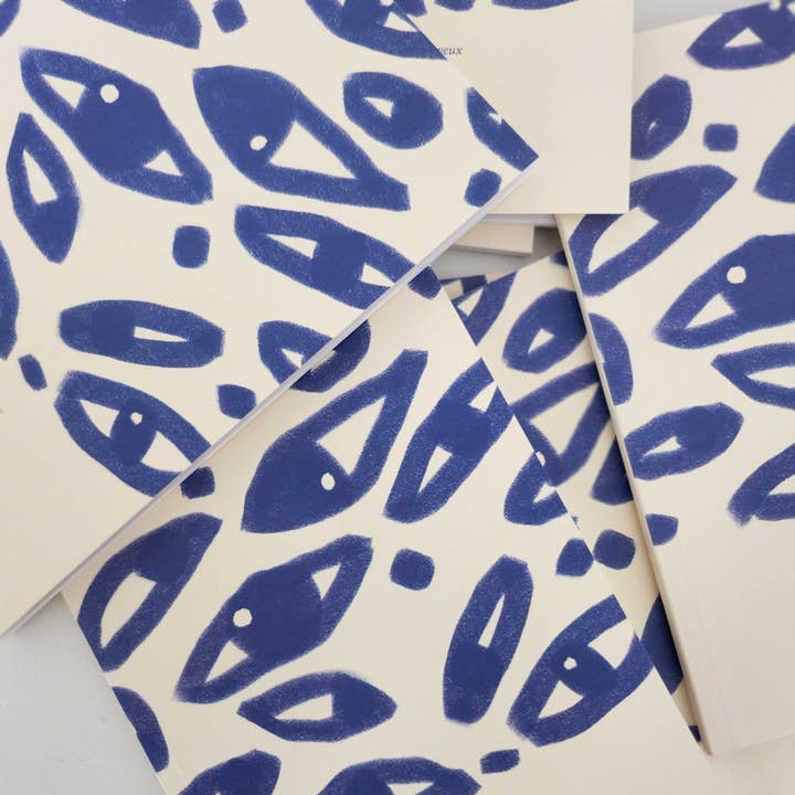 Poesie Française - Wholesale Notebook - Gradebook The Blue Words2