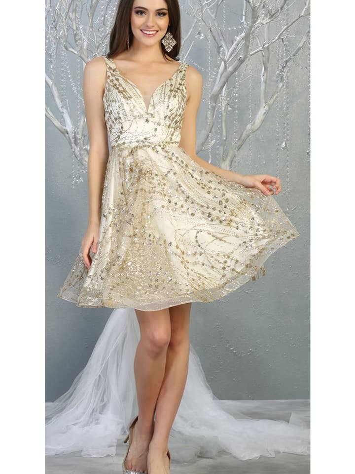 LA Merchandise - Wholesale Dress - Women's - Homecoming Short Dress LA17023