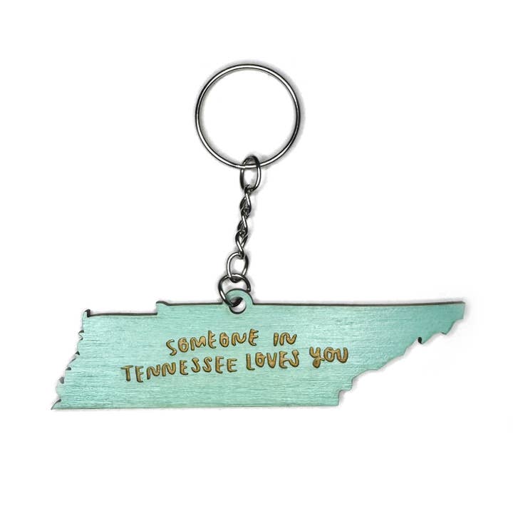 Someone in Tennessee Loves You Keychain for wholesale by SnowMade