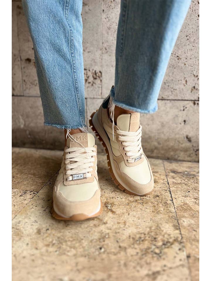 PMK SHOES - Wholesale Lifestyle trainers – Women′s - Mule - Pana - Handmade Cow Leather Sneakers7