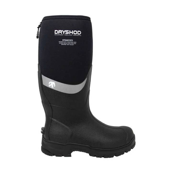 Dryshod Unisex Steadyeti High Black for wholesale by Uncle Mike's Outdoors and More!