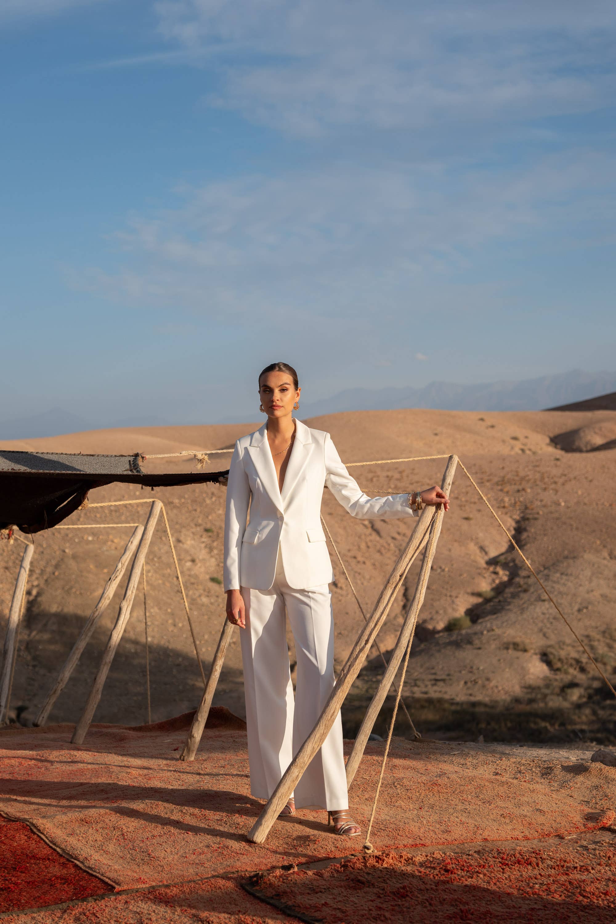 Attentif Paris - Wholesale Suit Jacket - Women's - [Timeless] Fitted single-button plain jacket43