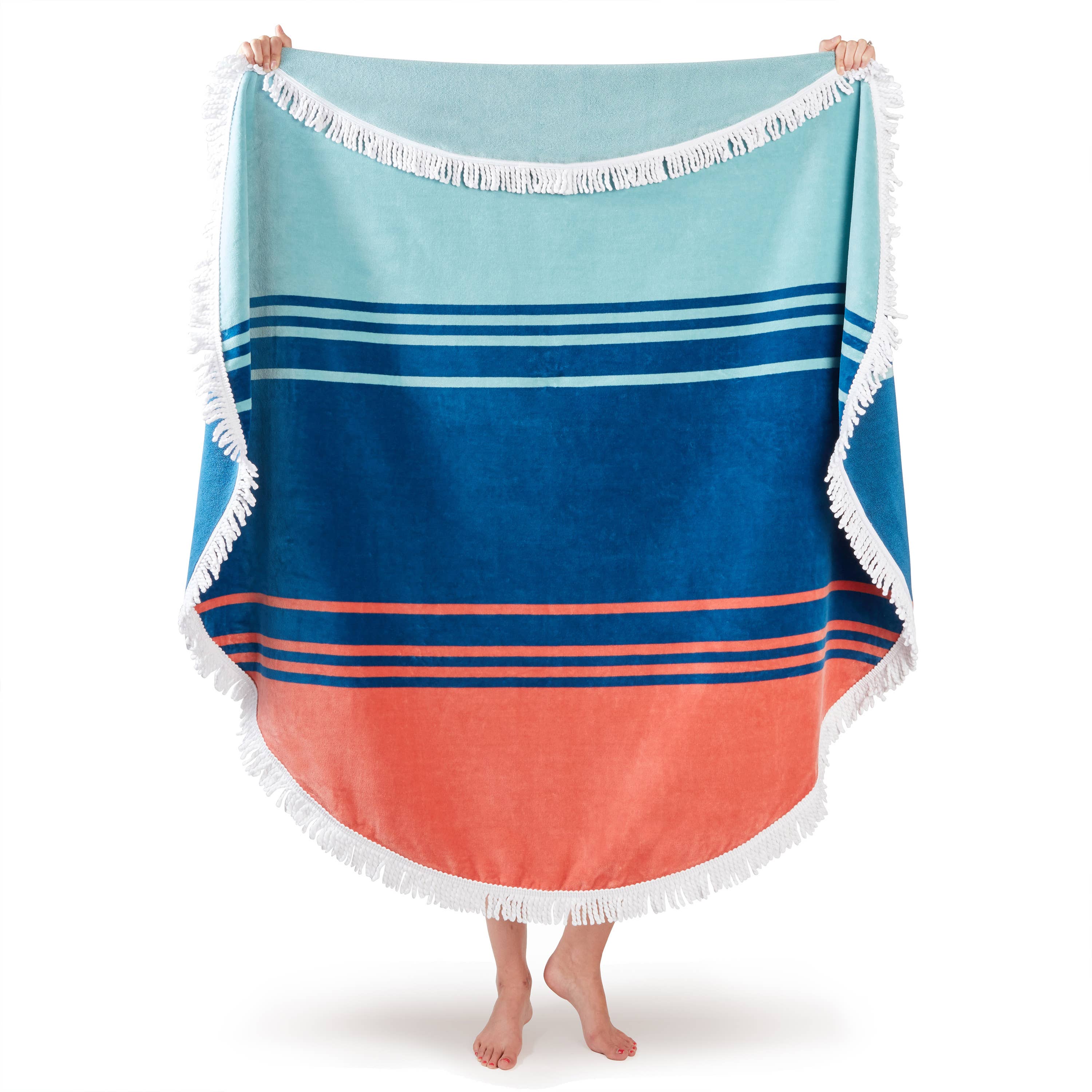 Laguna Beach Textile Company Classic Turkish Towel - Coral (Pink)