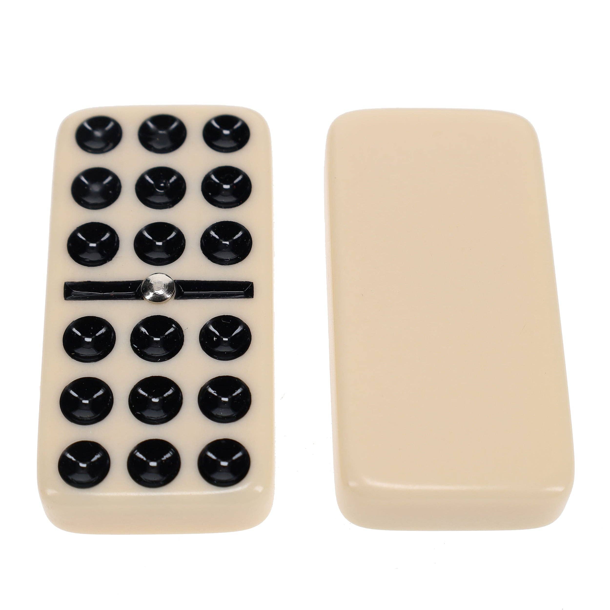 Wood Expressions - Wholesale Dominoes - Double Nine Dominoes With Spinners - Thick Size5